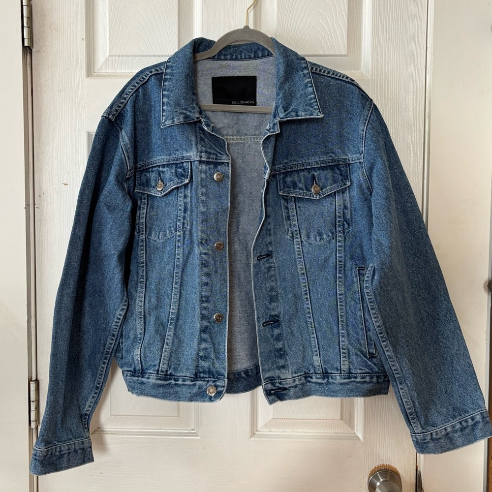 Vintage Bill Blass Denim Jacket Size Large